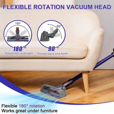 Extolife quick-release brush roller for fast maintenance.