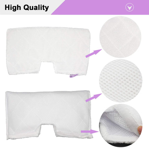 Extolife steam mop pad with fabric construction for durable, highly absorbent cleaning.