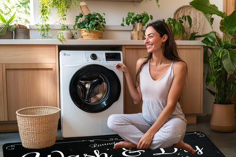 EYECY Laundry Runner easy-care design supports machine washing and quick refresh.