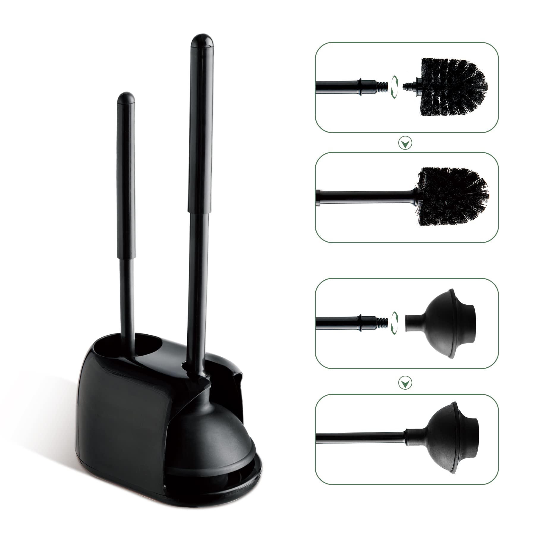 User demonstrates cleaning action with Eyliden set