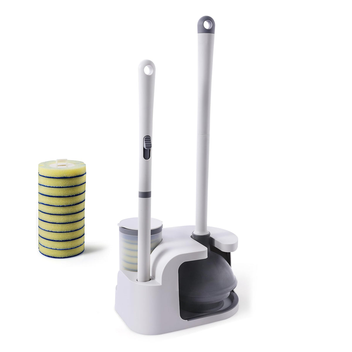 Eyliden toilet wand set with refill heads for hygienic daily cleaning