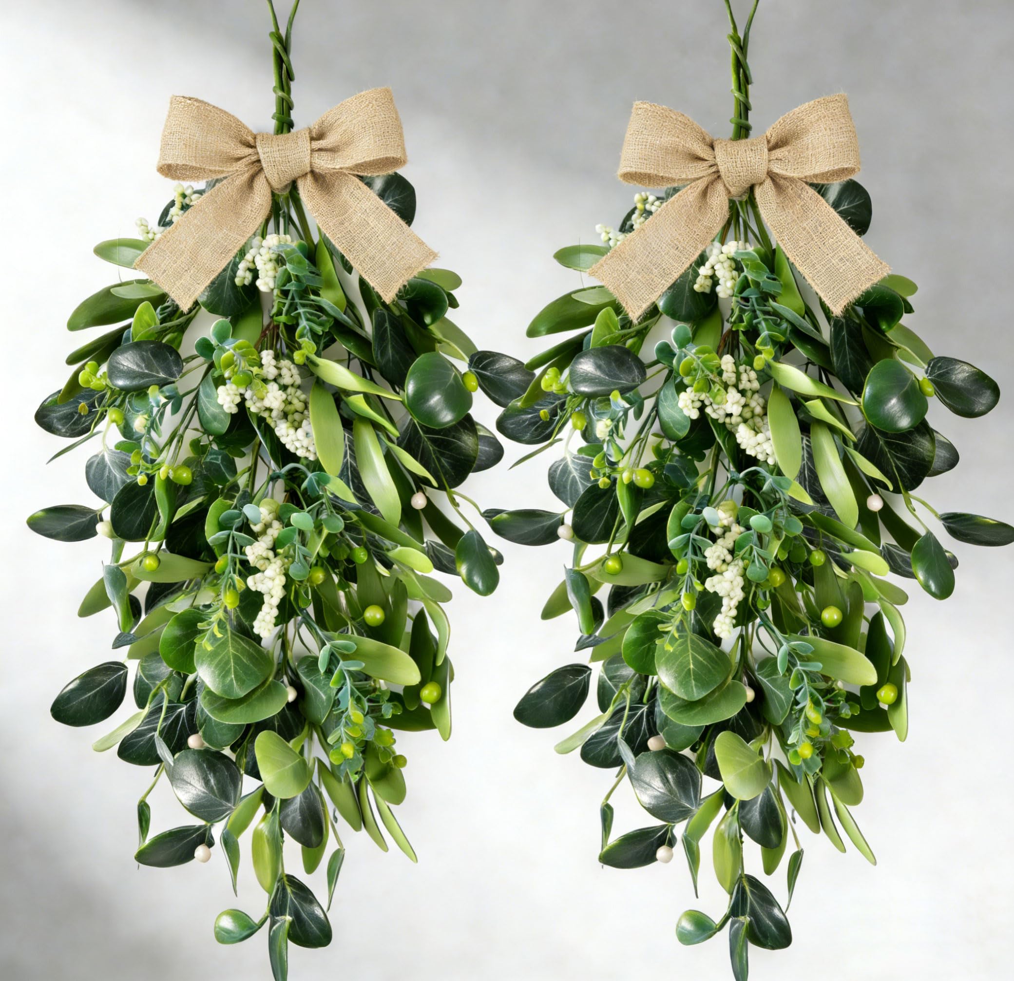 EYNDYN 22-inch eucalyptus wreath for front door, welcoming guests with natural greenery