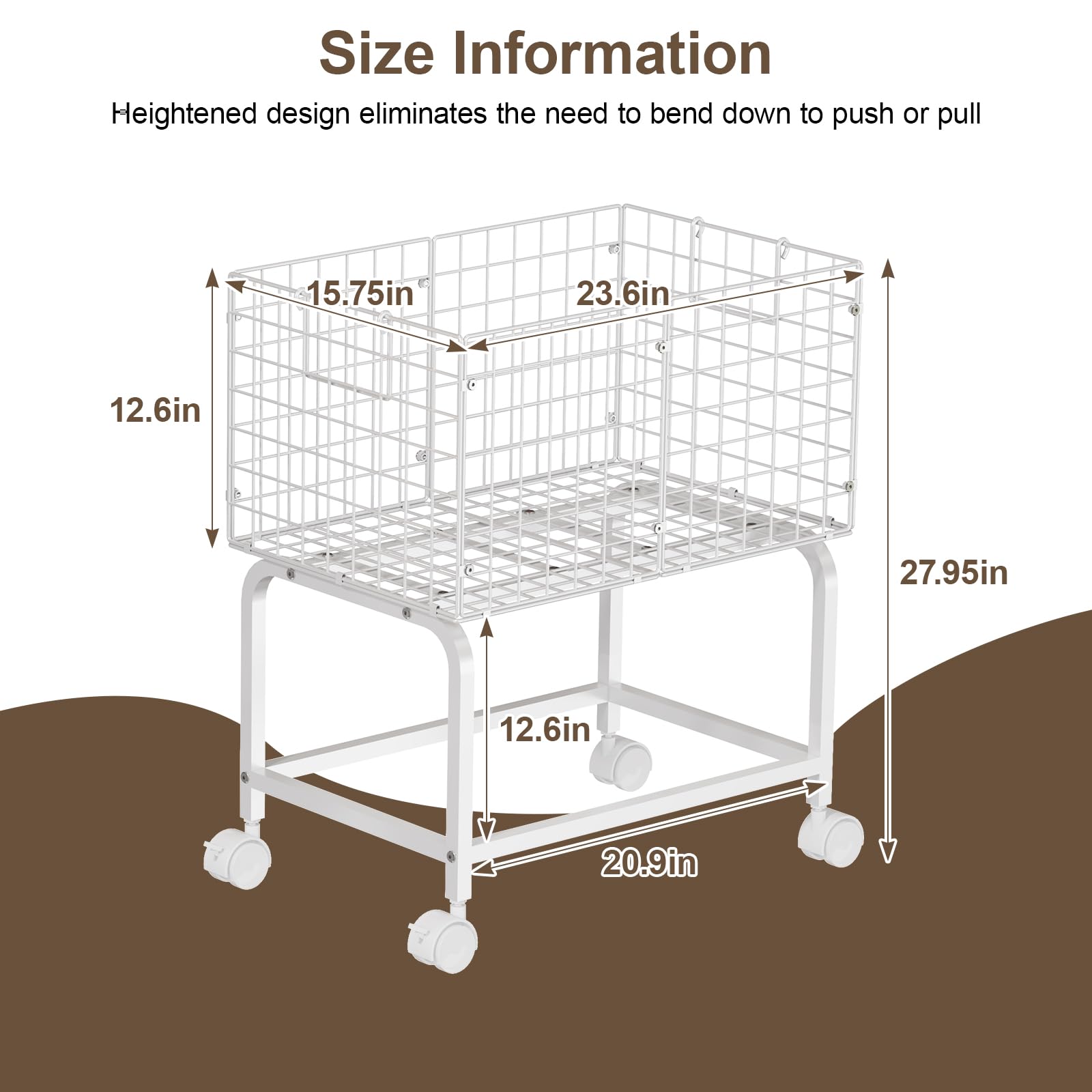 Eyteenokk versatile cart for home, bathroom, and laundry.