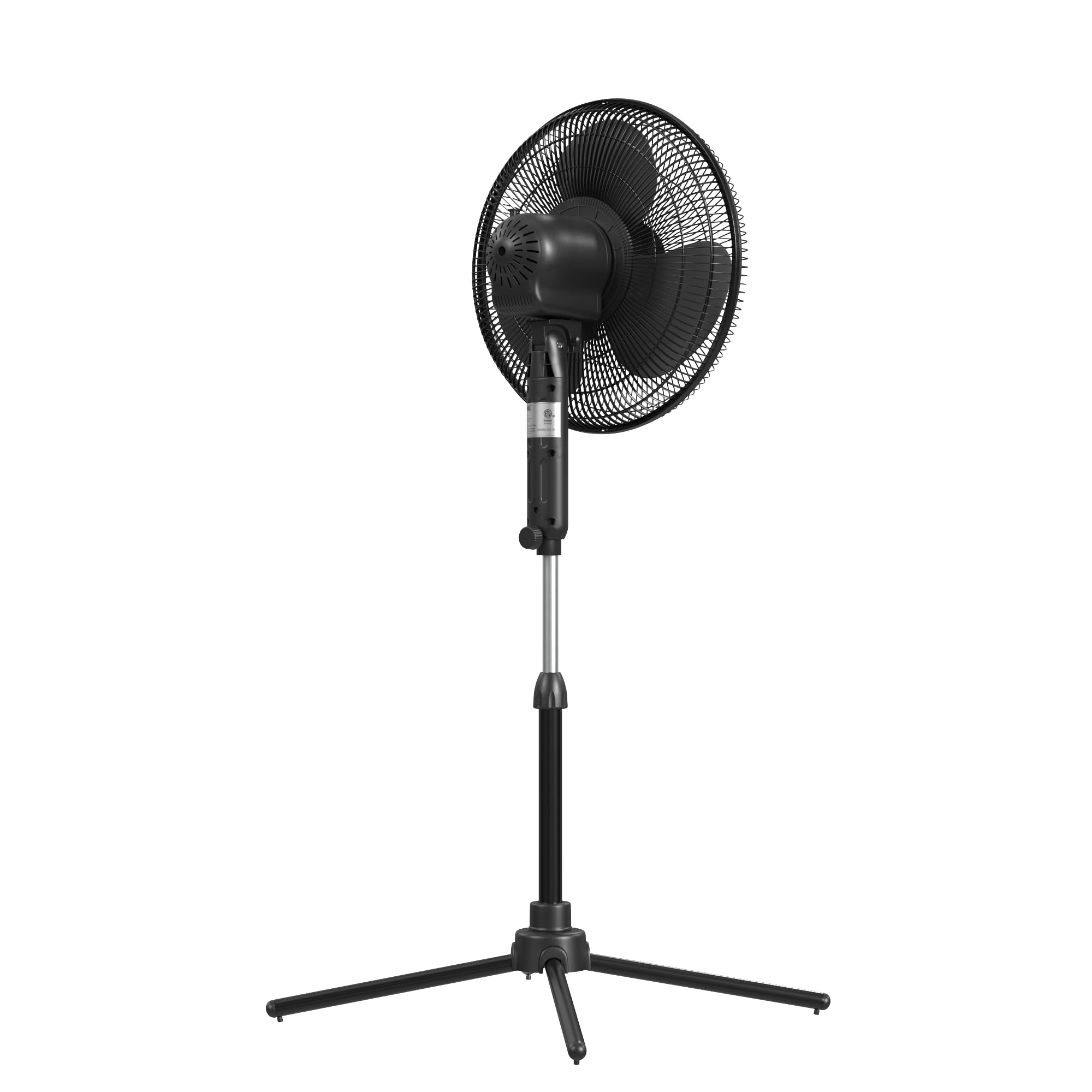 EZ-Chill 16-inch pedestal fan three-speed control for customizable airflow