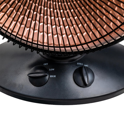 EZ-HEAT cool-to-the-touch grille keeps hands safe during relocation