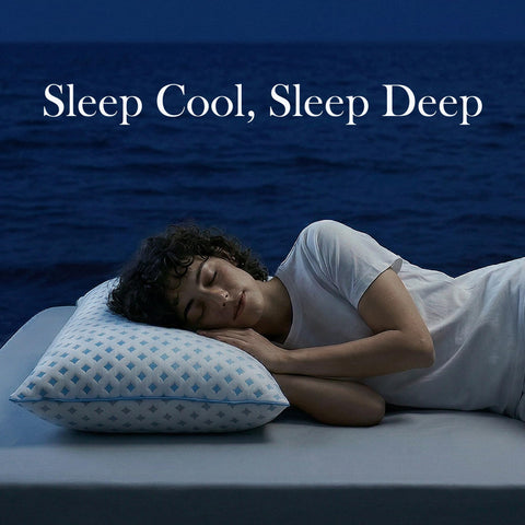ezepilw king-size pillow set 2 pack suitable for side or back sleepers