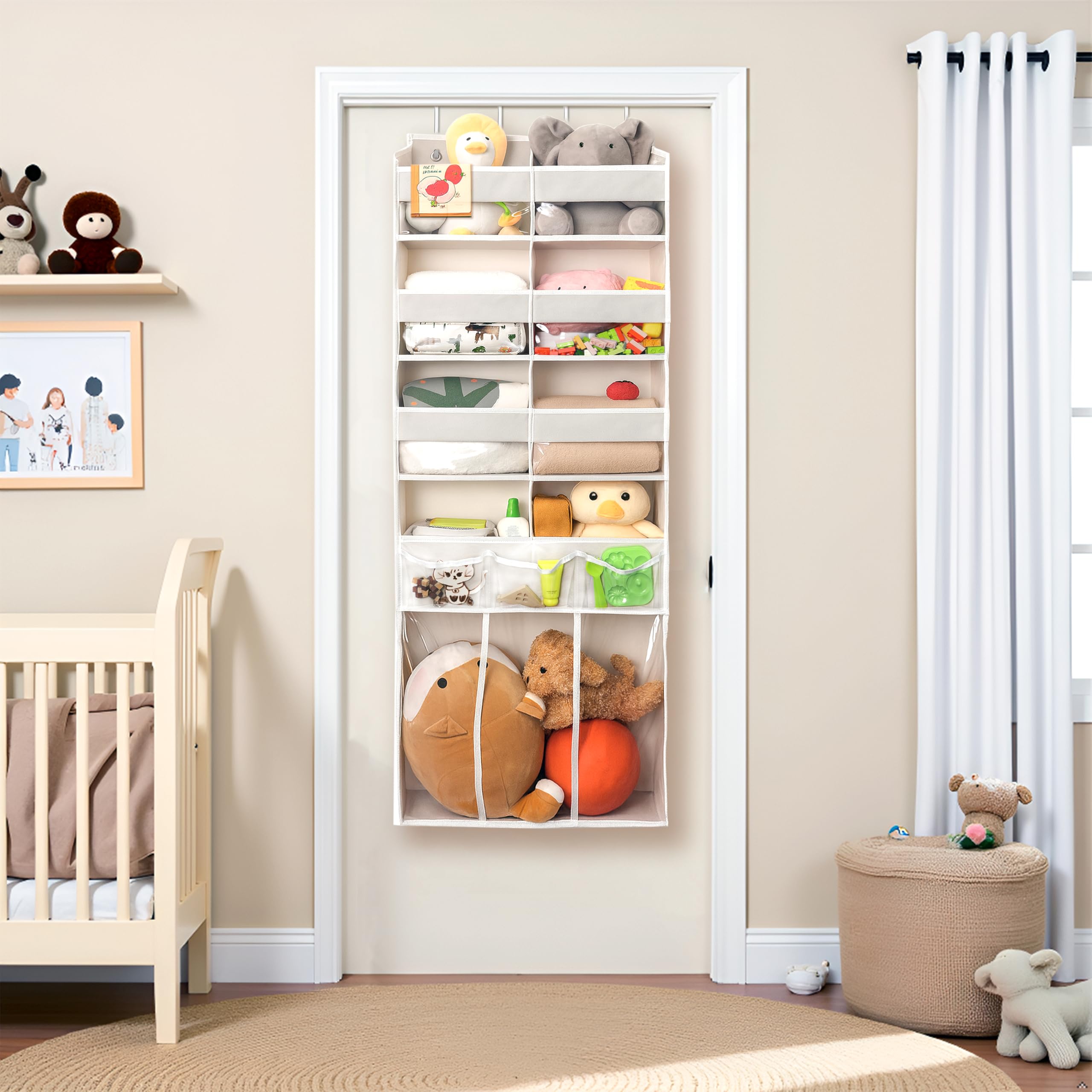 EZVERY versatile room organizer used in bathrooms, bedrooms, dorms, or kids' rooms