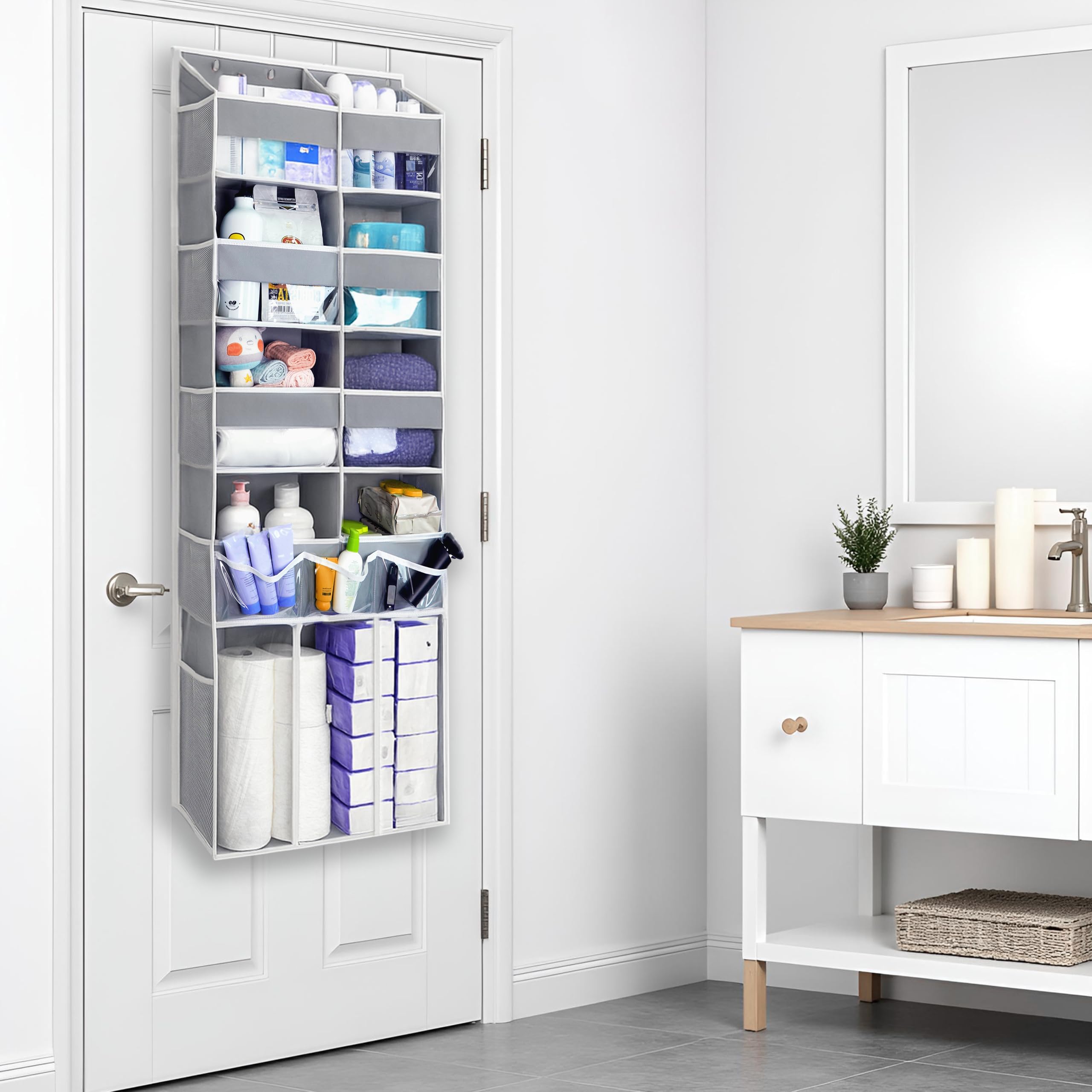 EZVERY vertical storage maximizes space in any room.