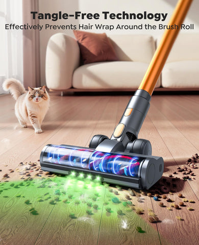 EzyTidy VAC04 extendable hose reaching high or hard-to-reach areas