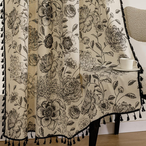 F-CHU easy-care curtains are machine washable for simple upkeep.