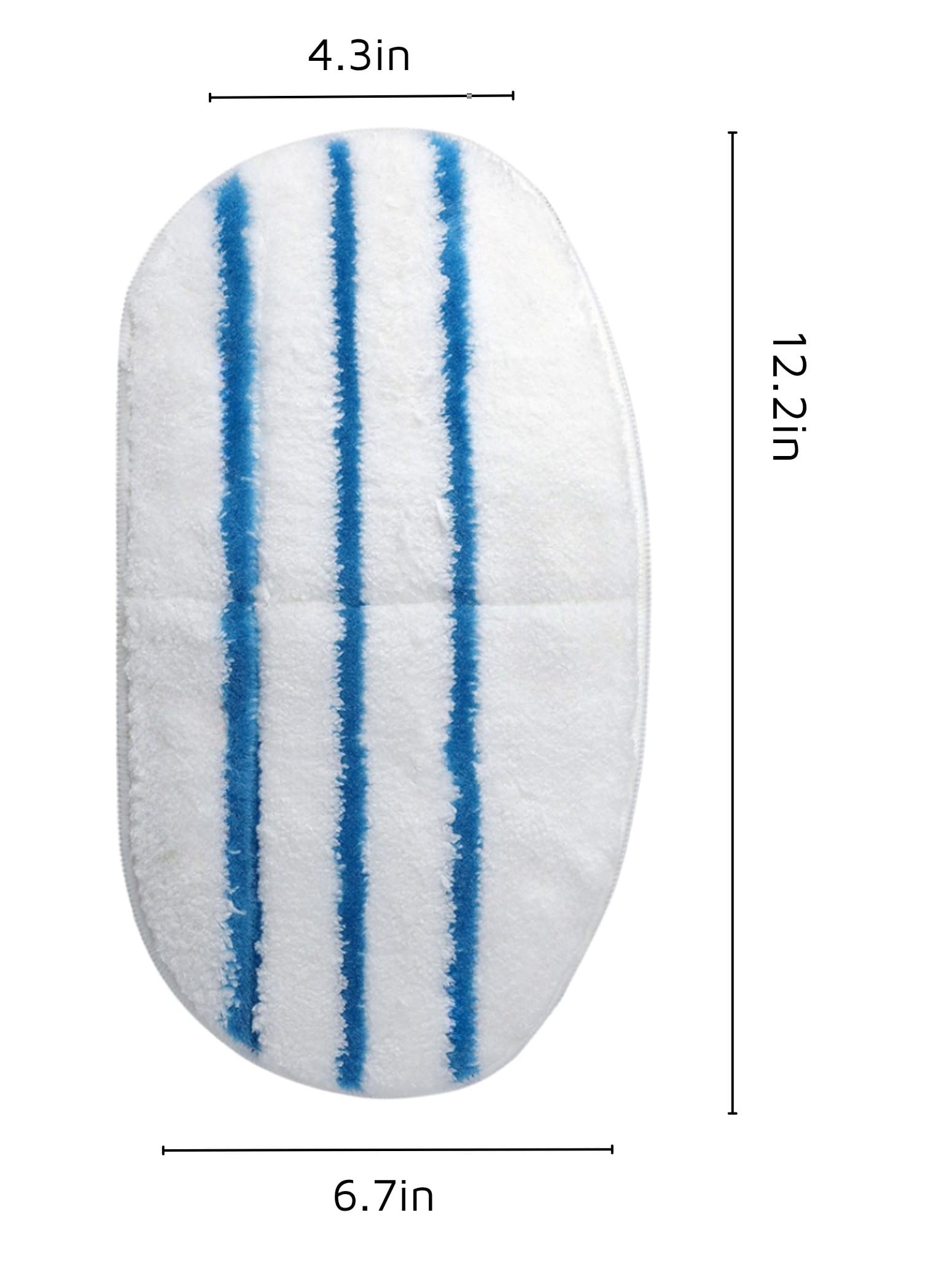 F Flammi PurSteam ThermaPro microfiber close-up for gentle cleaning.