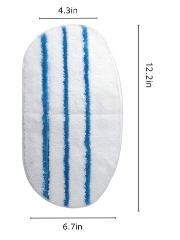 F Flammi PurSteam ThermaPro microfiber close-up for gentle cleaning.