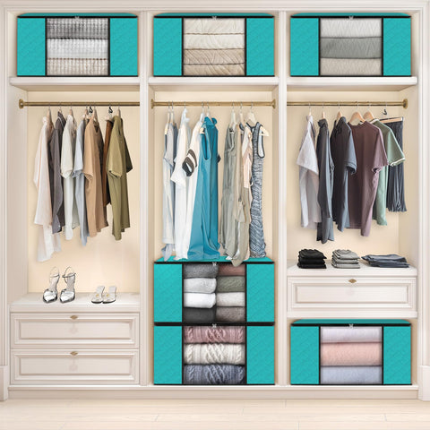 Fab totes dorm room storage example for linens and towels