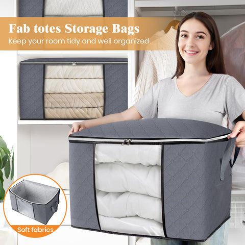 Fab totes ideal for bedrooms, dorms, nurseries, and utility spaces.