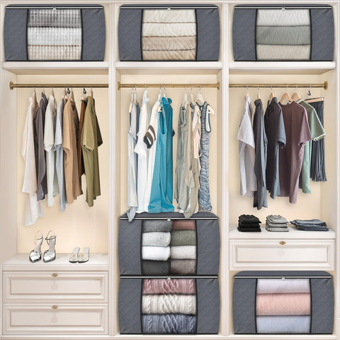 Fab totes 3-pack supports versatile storage in bedroom, dorm, and more