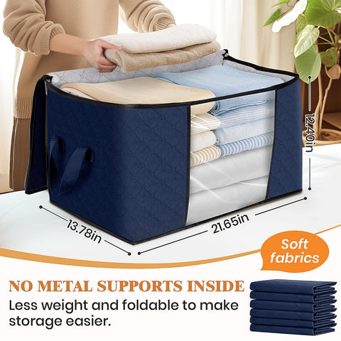Fab totes with reinforced handles ready to carry heavy items.