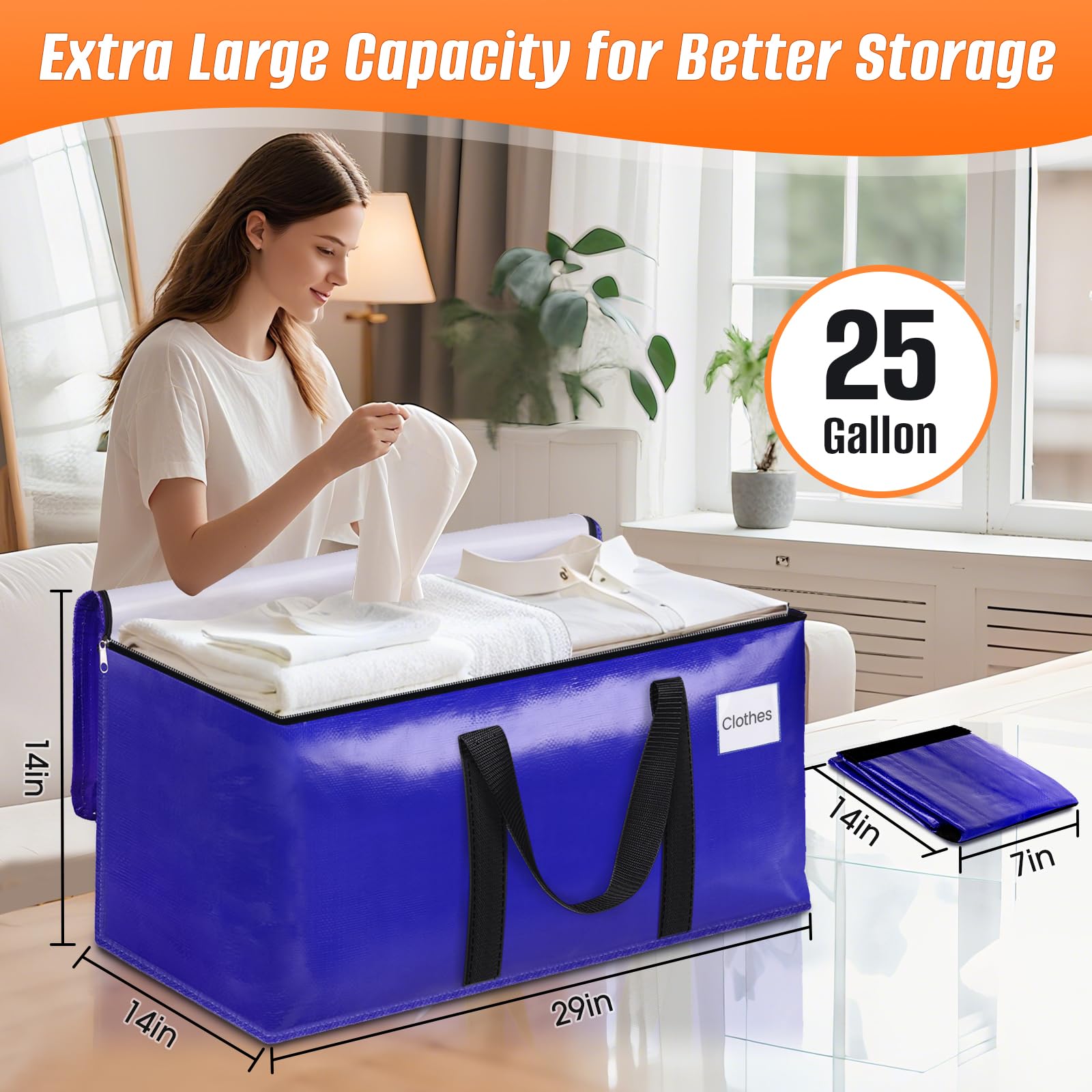 FabSpace bag made with tear-resistant fabric for long-lasting storage