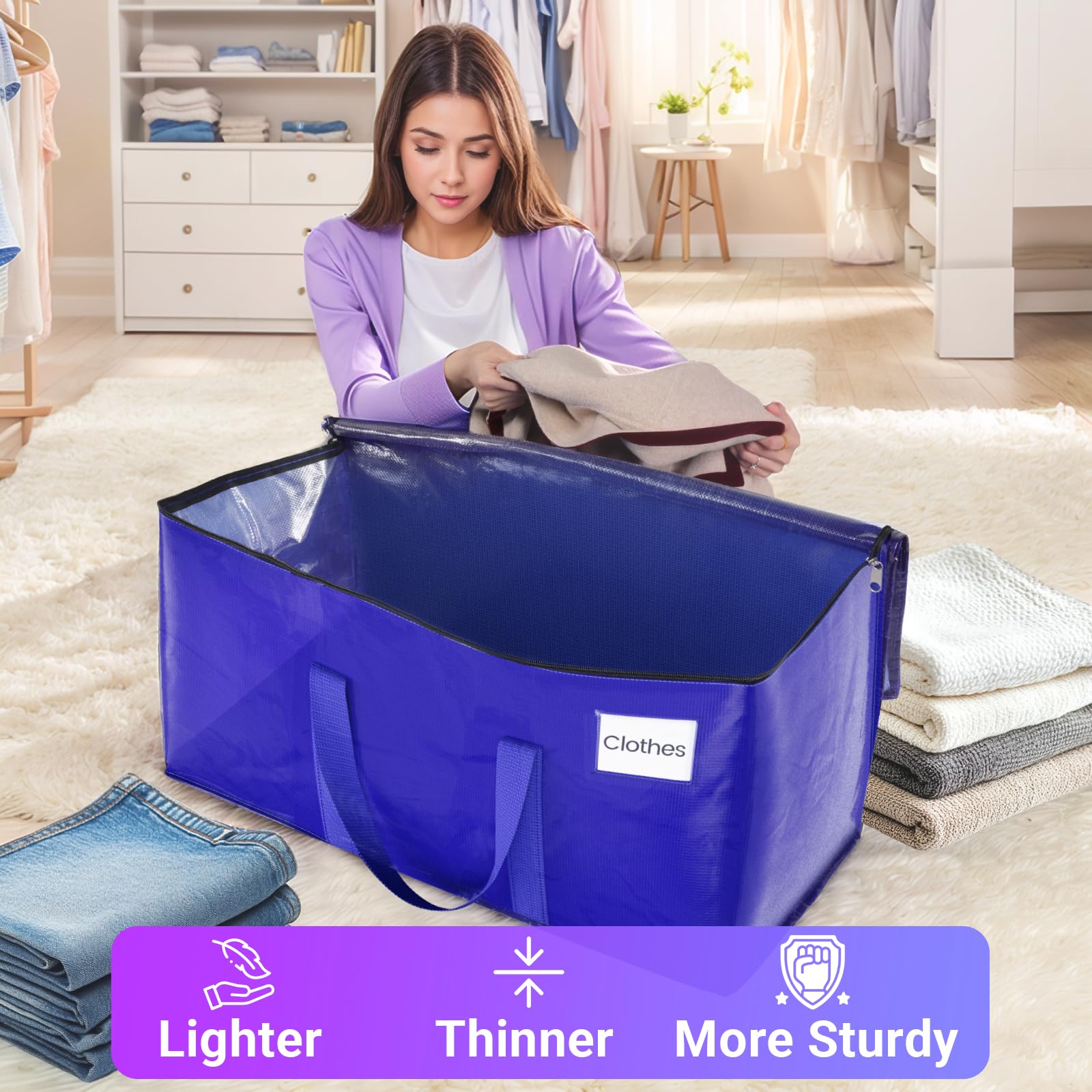 FabSpace foldable design folds away compactly when not in use.