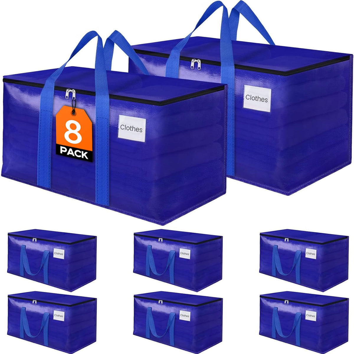FabSpace heavy-duty moving bag with open top for easy packing and 93 L capacity.