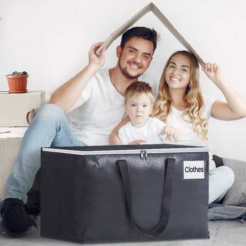 Fabspace moving bags set used for moving and storage at home.