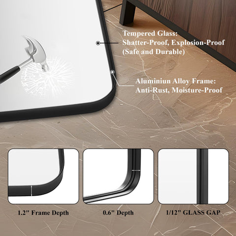 Fabuday included anchors and screws enable quick installation