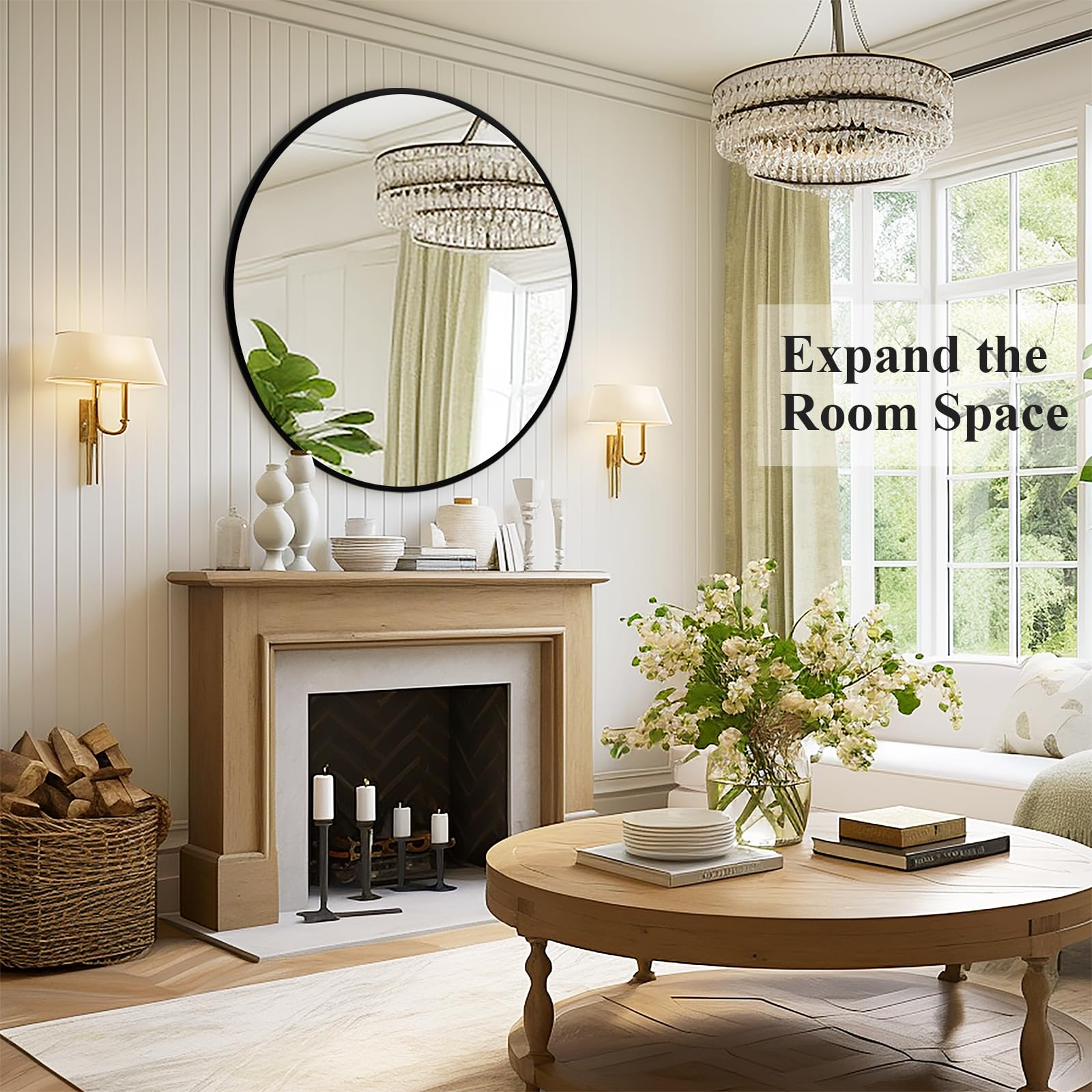 Fabuday matte aluminum frame closeup highlighting sleek design and high reflectivity for any room