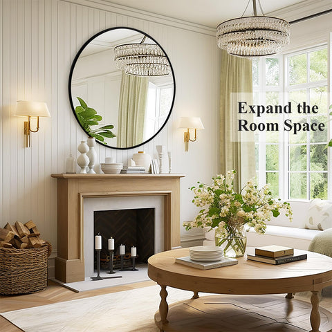 Fabuday matte aluminum frame closeup highlighting sleek design and high reflectivity for any room