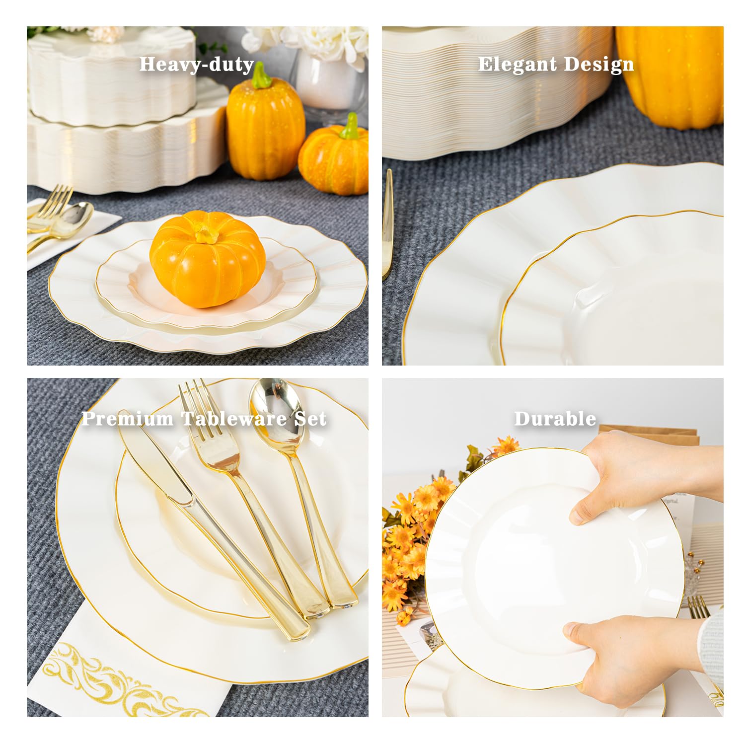 Fabulous Party disposable dinnerware packaging shown for quick event prep