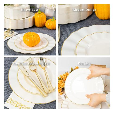 Fabulous Party disposable dinnerware packaging shown for quick event prep
