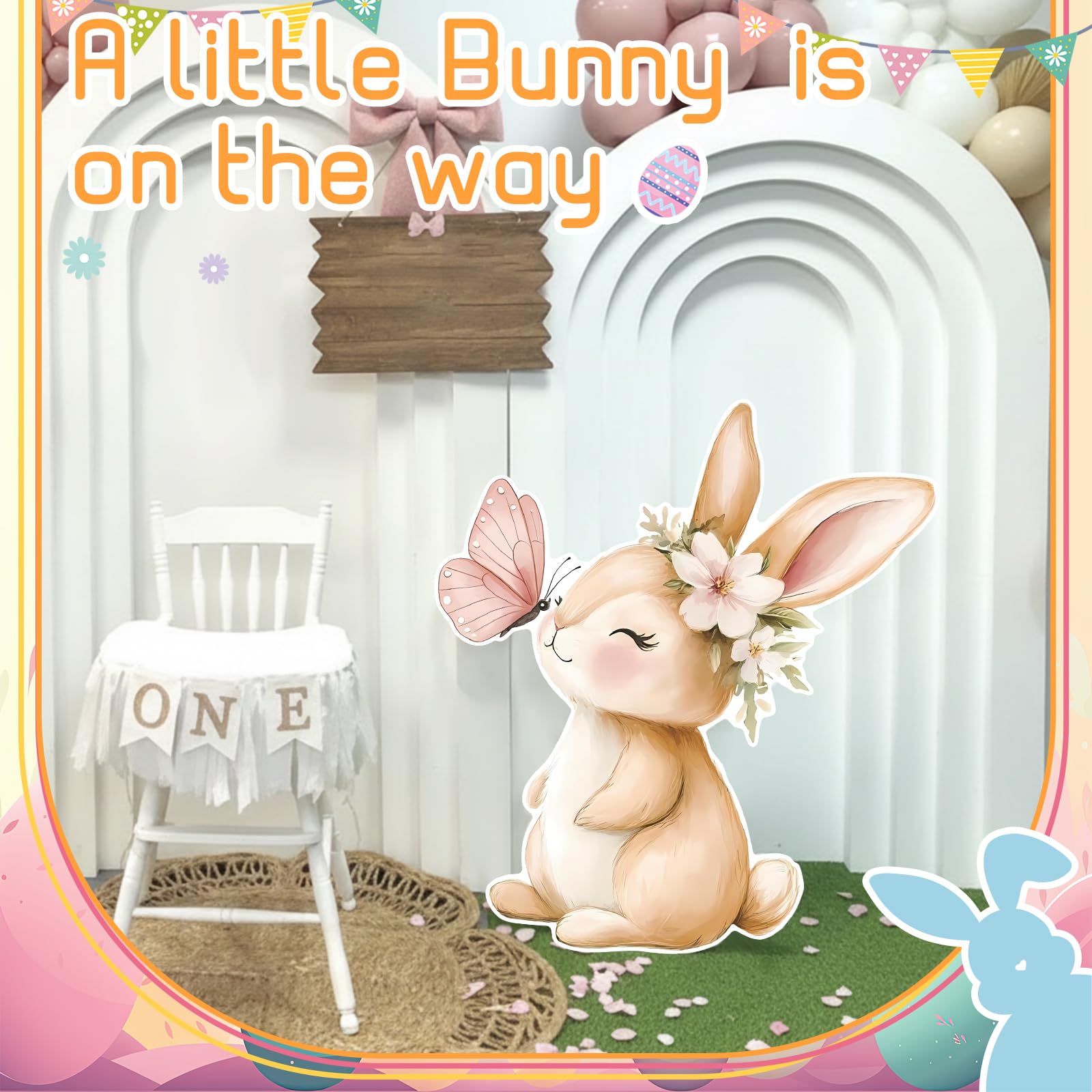 Faccito Bunny Backdrop photo-ops enhance event memories with clear, shareable images