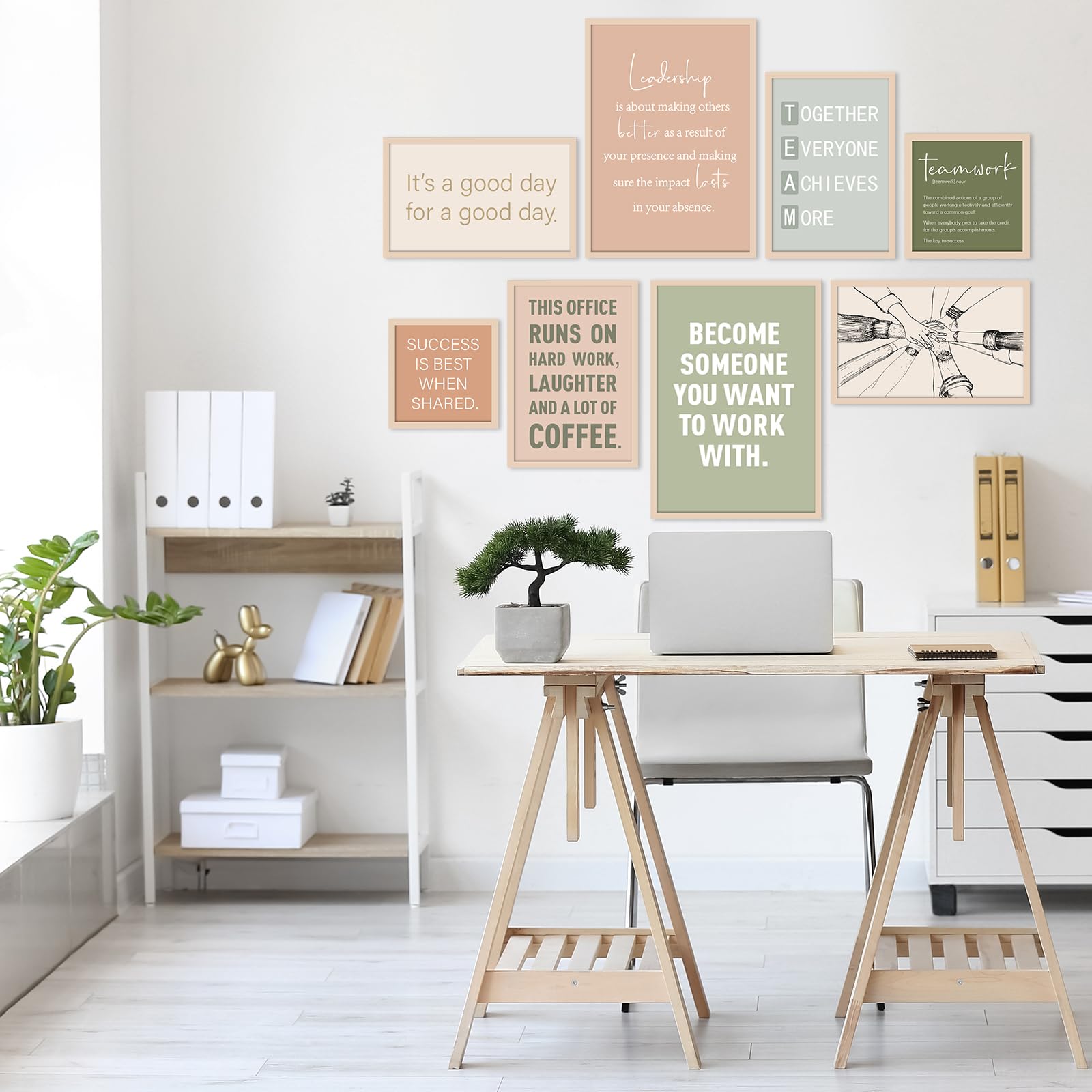 Faccito multi-size wall art with crisp printing enhances room ambience and mood.