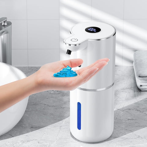 Fachixy automatic soap dispenser front view with precise, mess-free dosing for busy kitchens