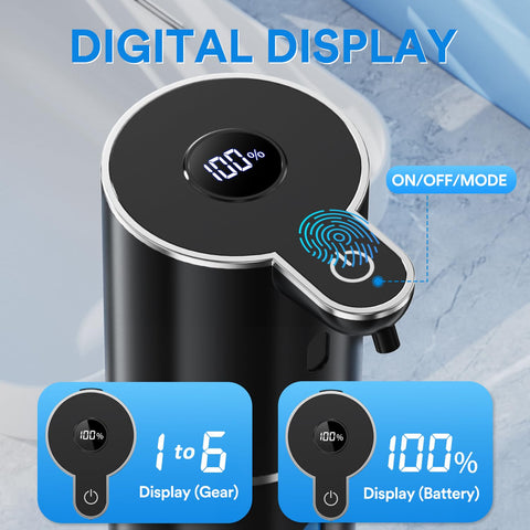 Fachixy infrared touchless sensor enables hands-free soap dispensing.