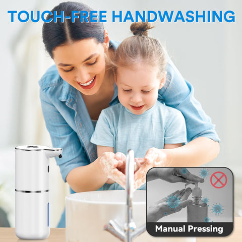 Fachixy dispenser works with hand soap, dish soap, and shampoo