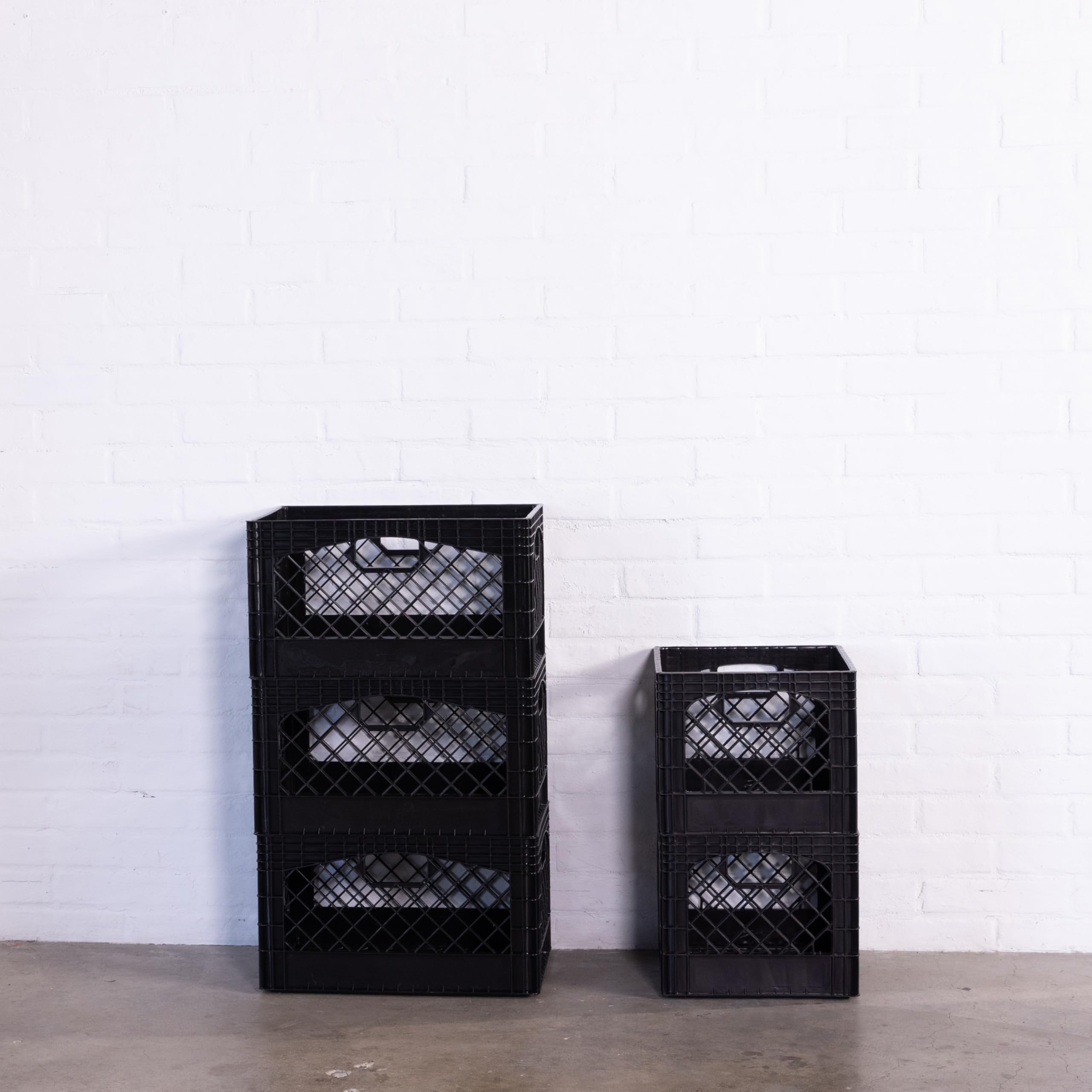Factory Direct Partners stackable space-saving design fits tight storage areas.