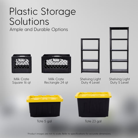 Factory Direct Partners stackable design saves space with multiple bins