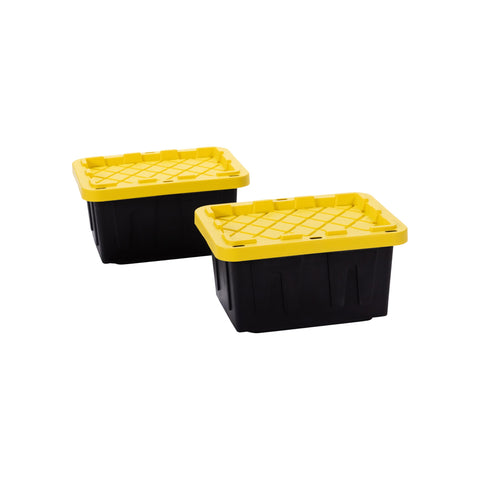 Factory Direct Partners 5-Gallon Tote with Lockable Lid keeps contents secure during transport.