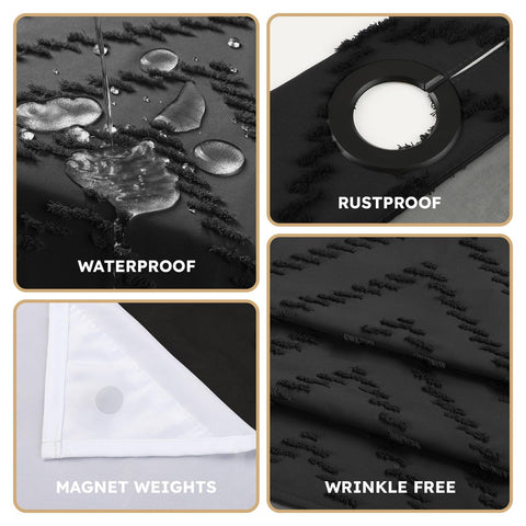 FADOTY washable fabric curtain is easy to care for and long-lasting.