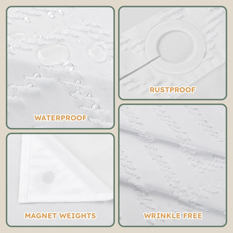 FADOTY hotel grade curtain with water resistant fabric for easy care