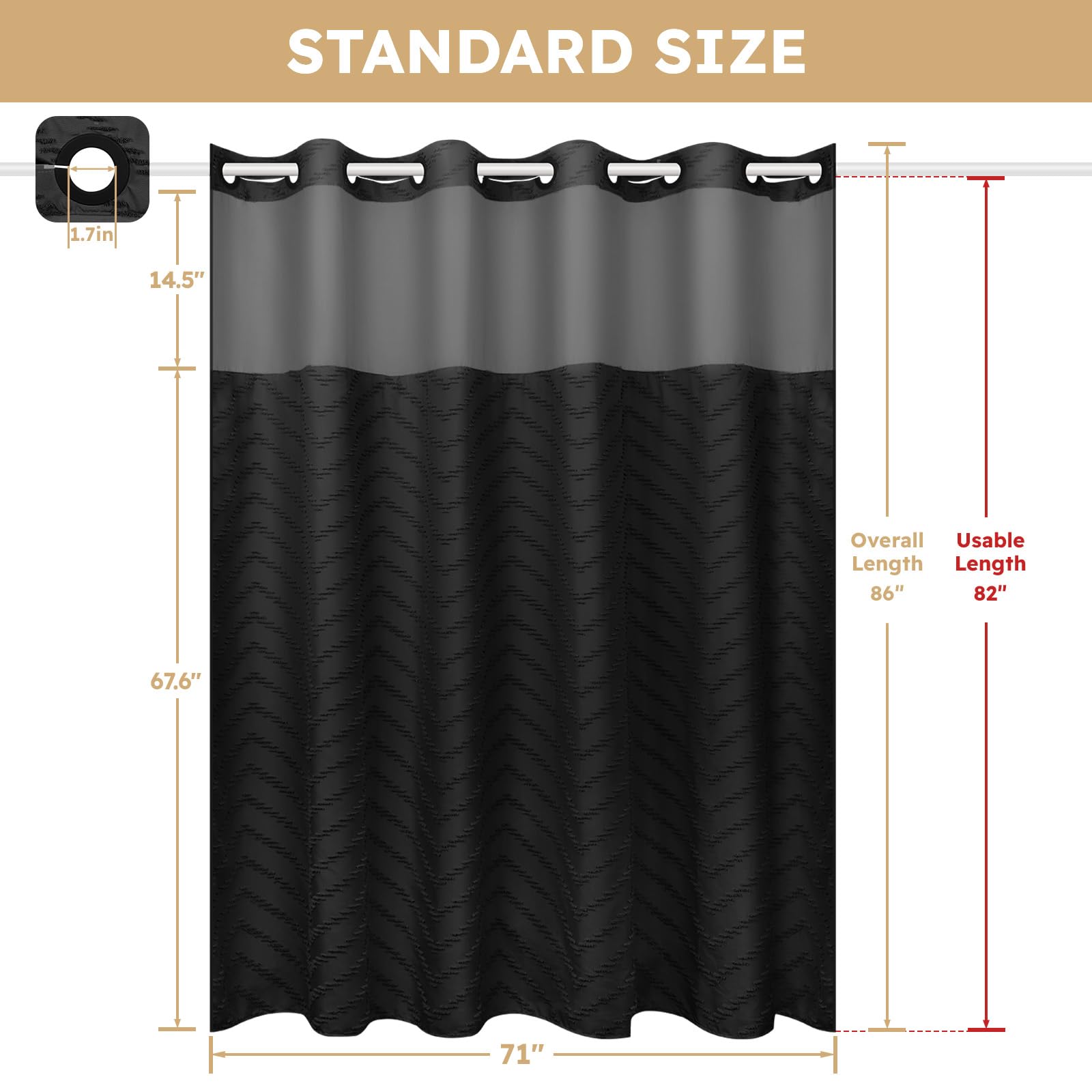 FADOTY hotel-grade water-resistant fabric for daily use.