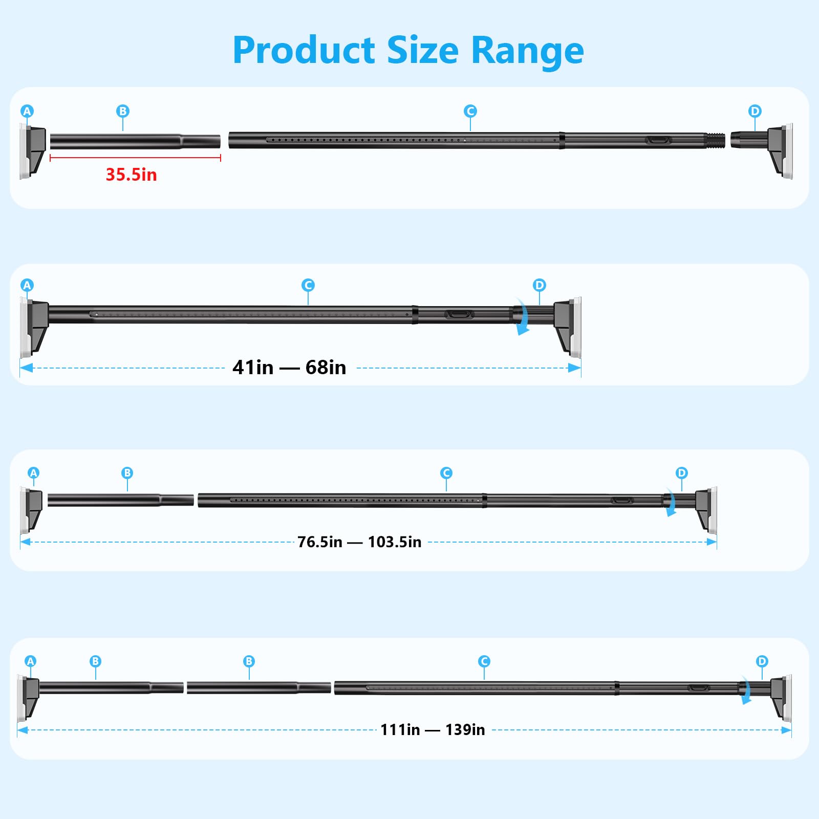 Durable carbon steel construction resists rust and wear.