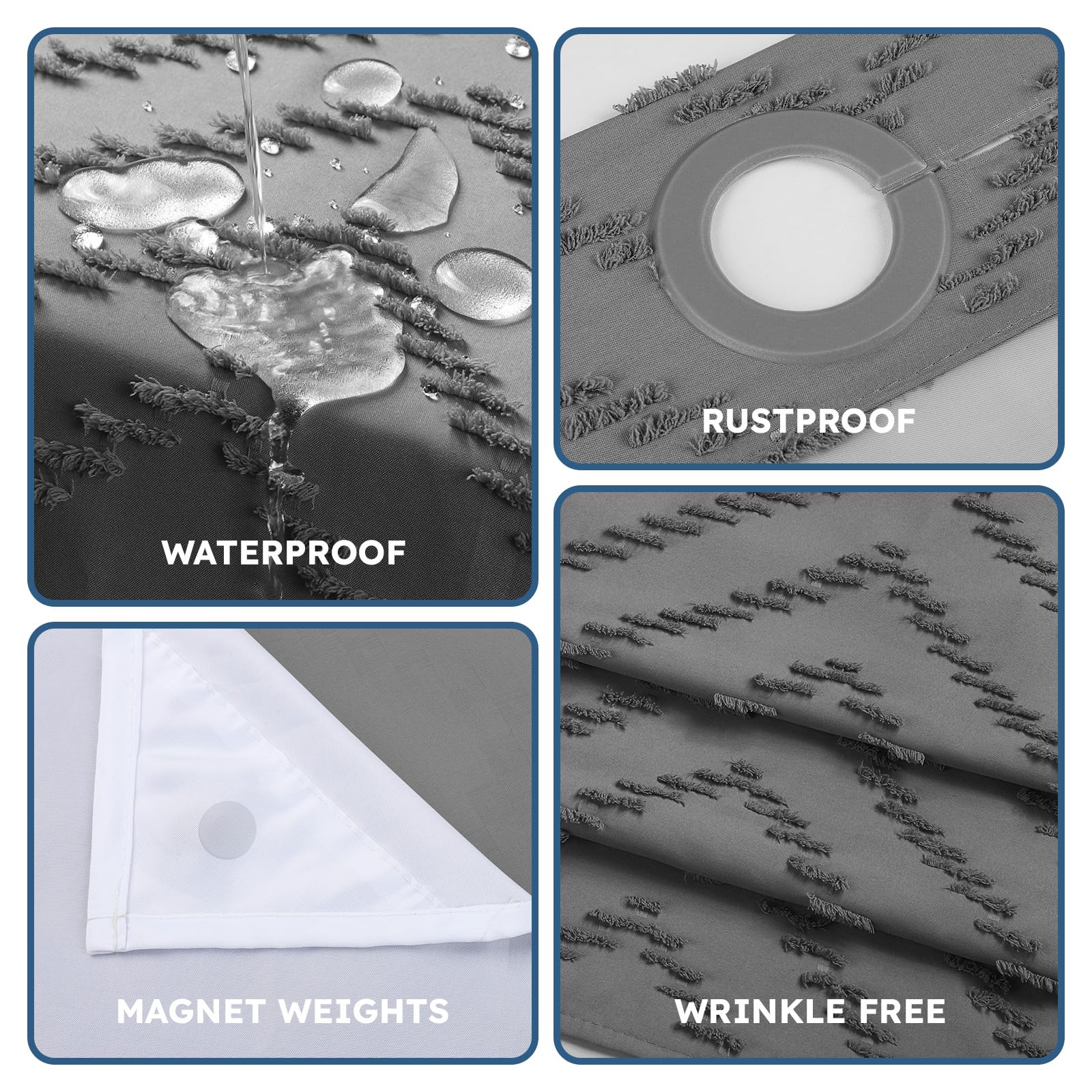 FADOTY water-resistant fabric is machine washable for simple care.