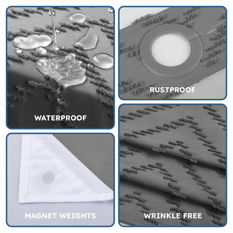 FADOTY water-resistant fabric is machine washable for simple care.