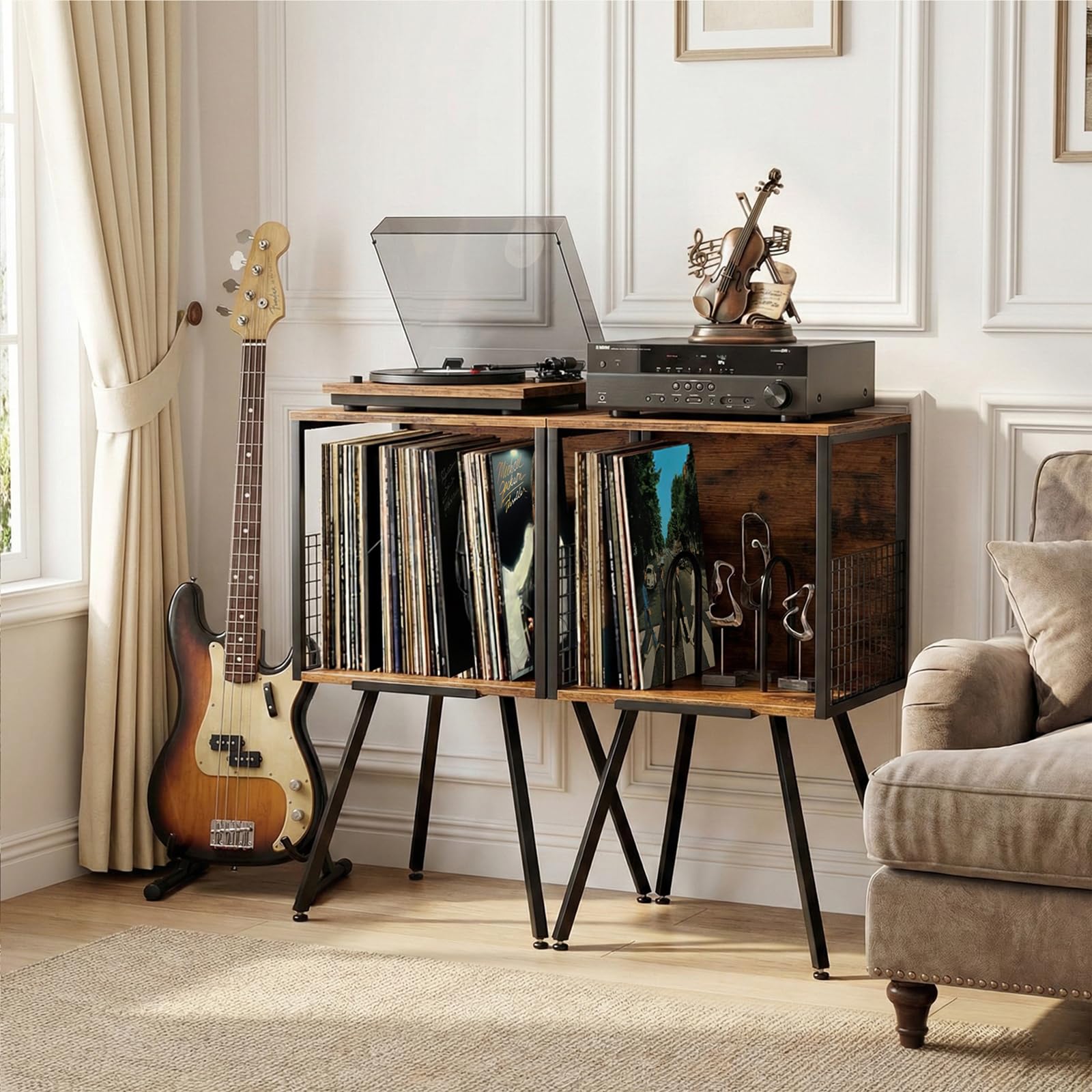 Faesun now playing groove display highlights current album for easy viewing