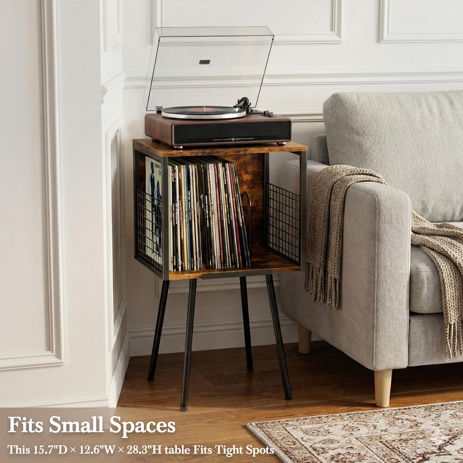 Faesun small space music corner inspires relaxed listening sessions