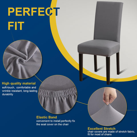 Fafua chair covers dining setup demonstrates elegant protection for home tables