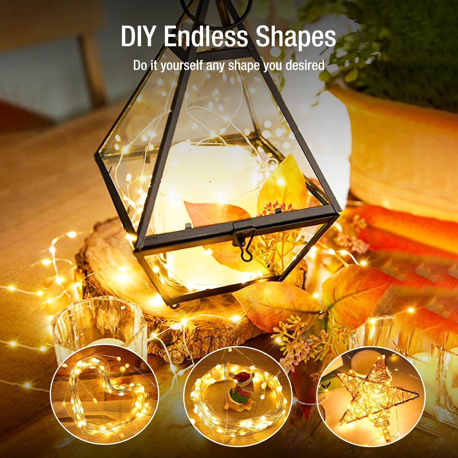 Fairdeer bendable silver wire shaping decor for creative displays