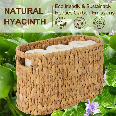 FairyHaus versatile storage basket holds magazines and toiletries for clutter-free spaces.