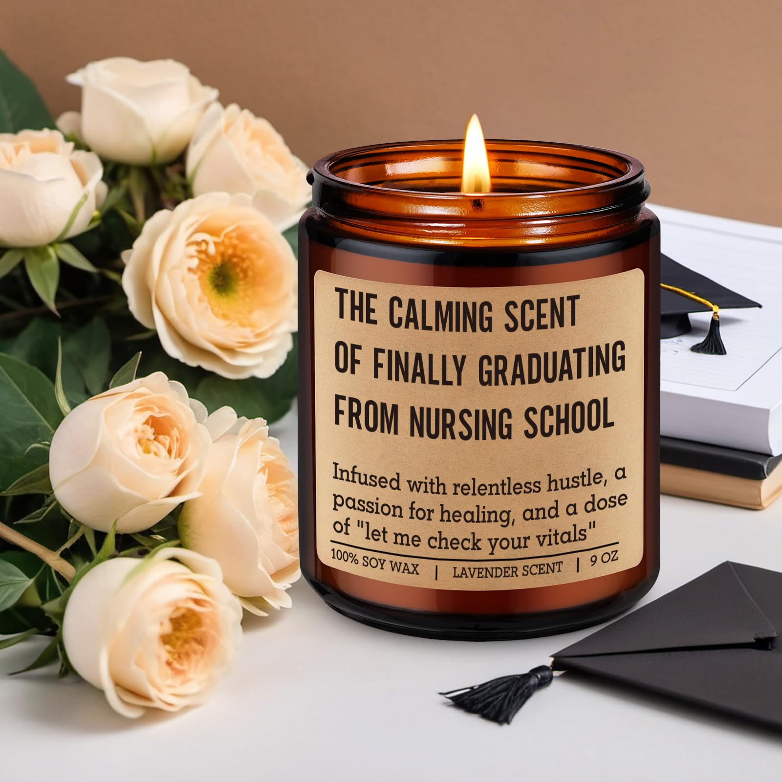Fairy's Gift candle burns evenly for a clean burn in any room.