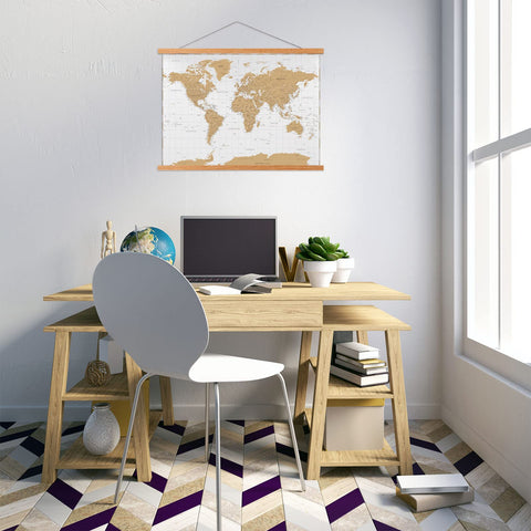 FALAMON 24x36 poster frame keeps large prints flat and aligned.